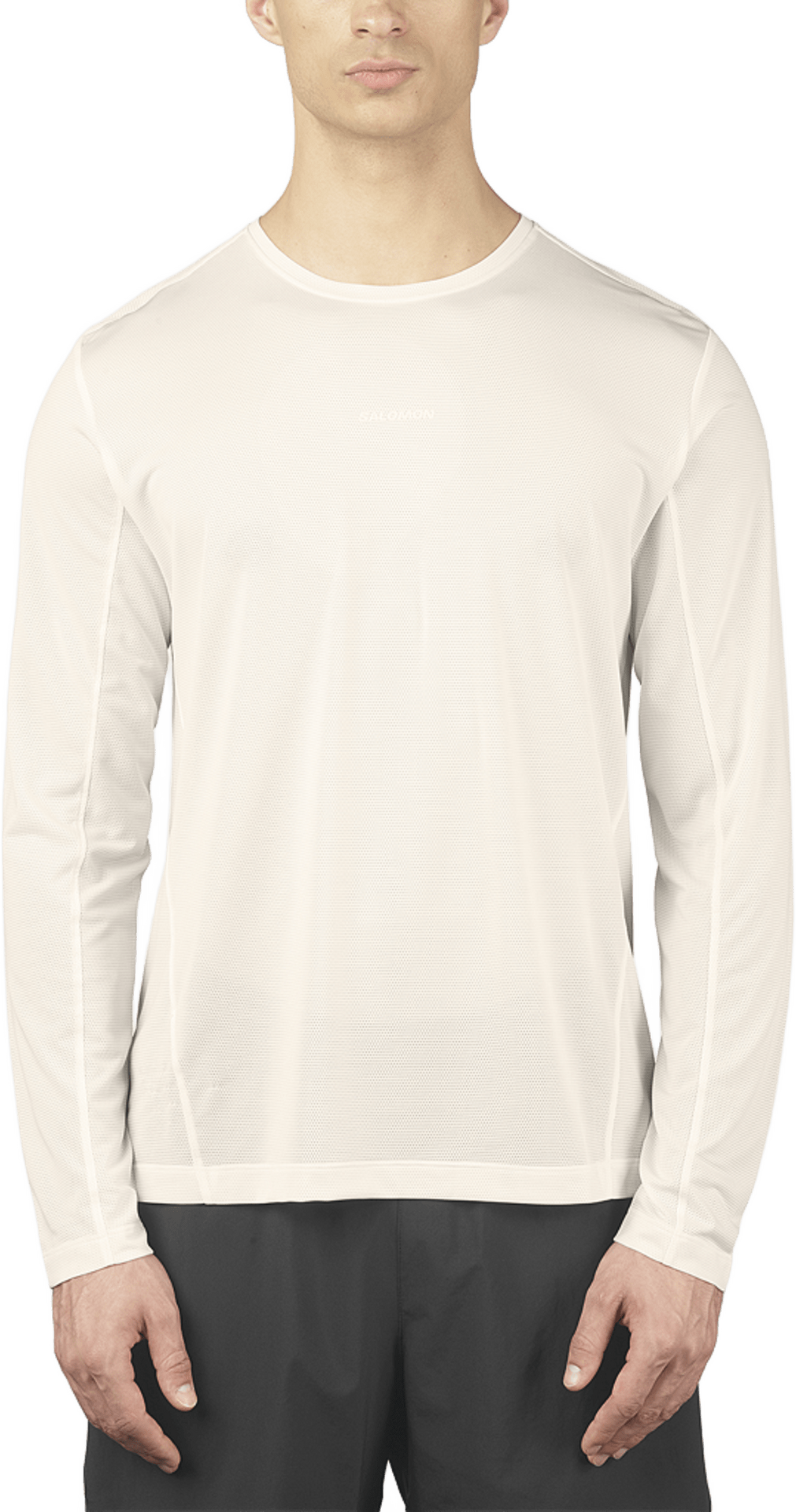 Salomon SHKout Core Long Sleeve Tee Mens Whisper White