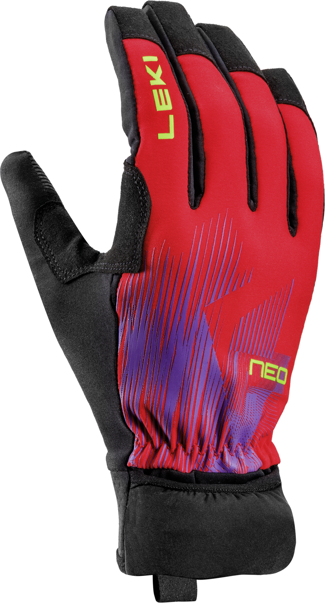 LEKI Neotrail Storm Red - Violet - Neonyellow