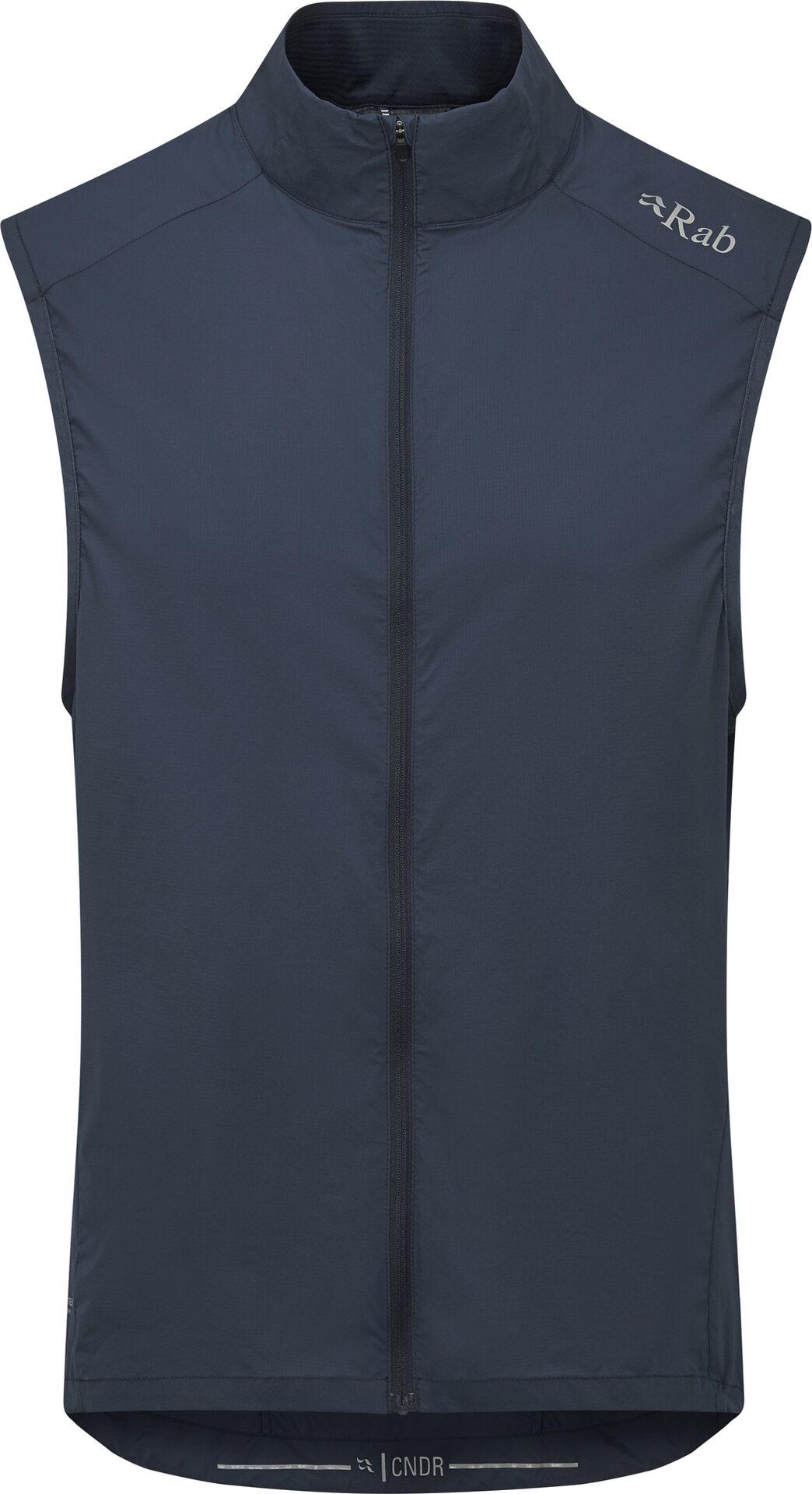 Rab Cinder Windveil Vest Mens Tempest Blue