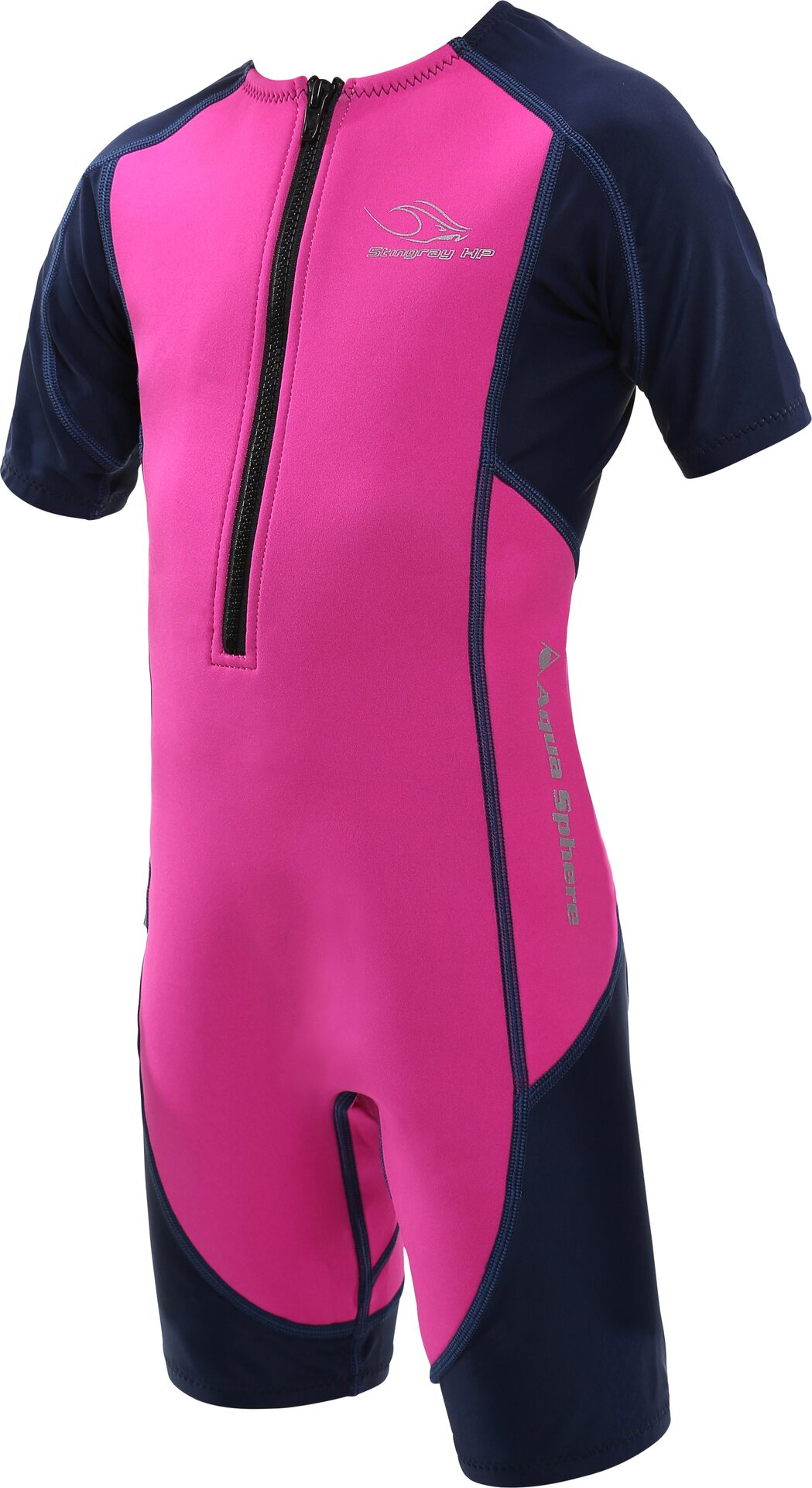 Aquasphere Stingray Short Sleeves Junior Pink / Navy Blue