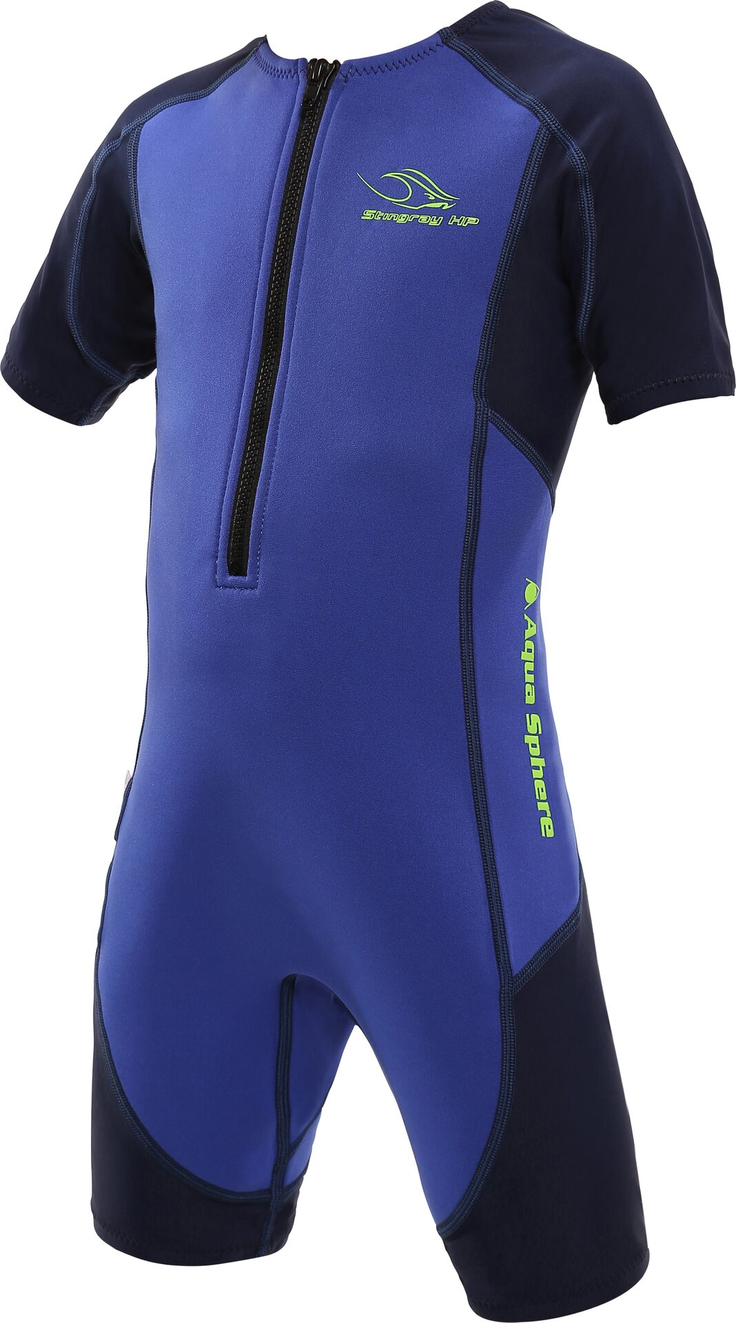 Aquasphere Stingray Short Sleeves Junior Royal Blue / Navy