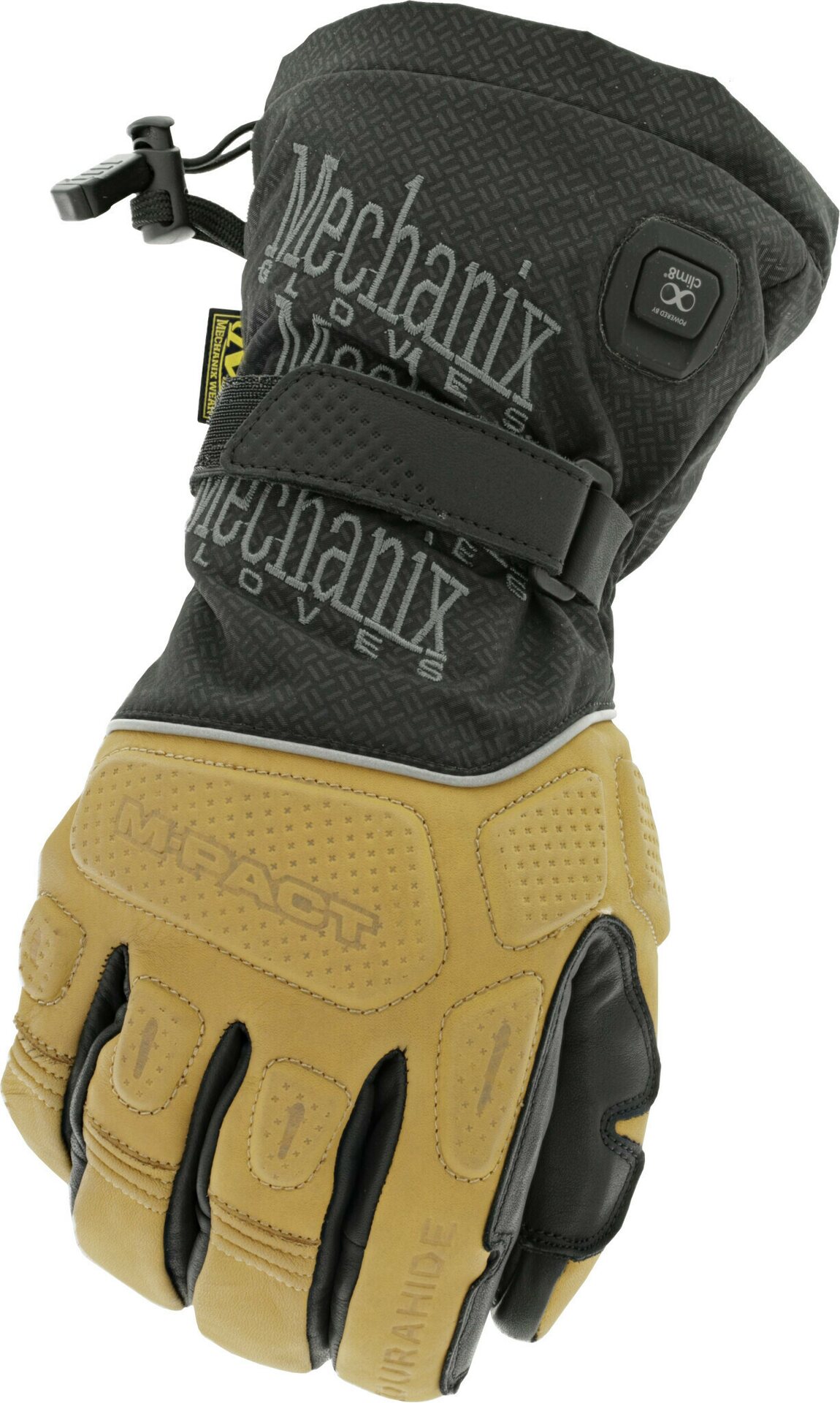 Mechanix Coldwork M-Pact Heated Gloves Brown/Black