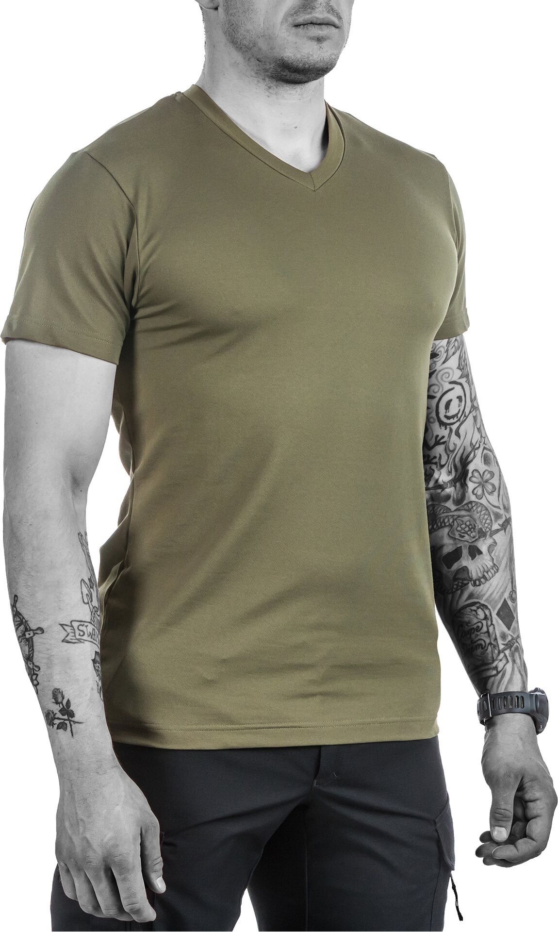 UF PRO Urban T-shirt Chive Green