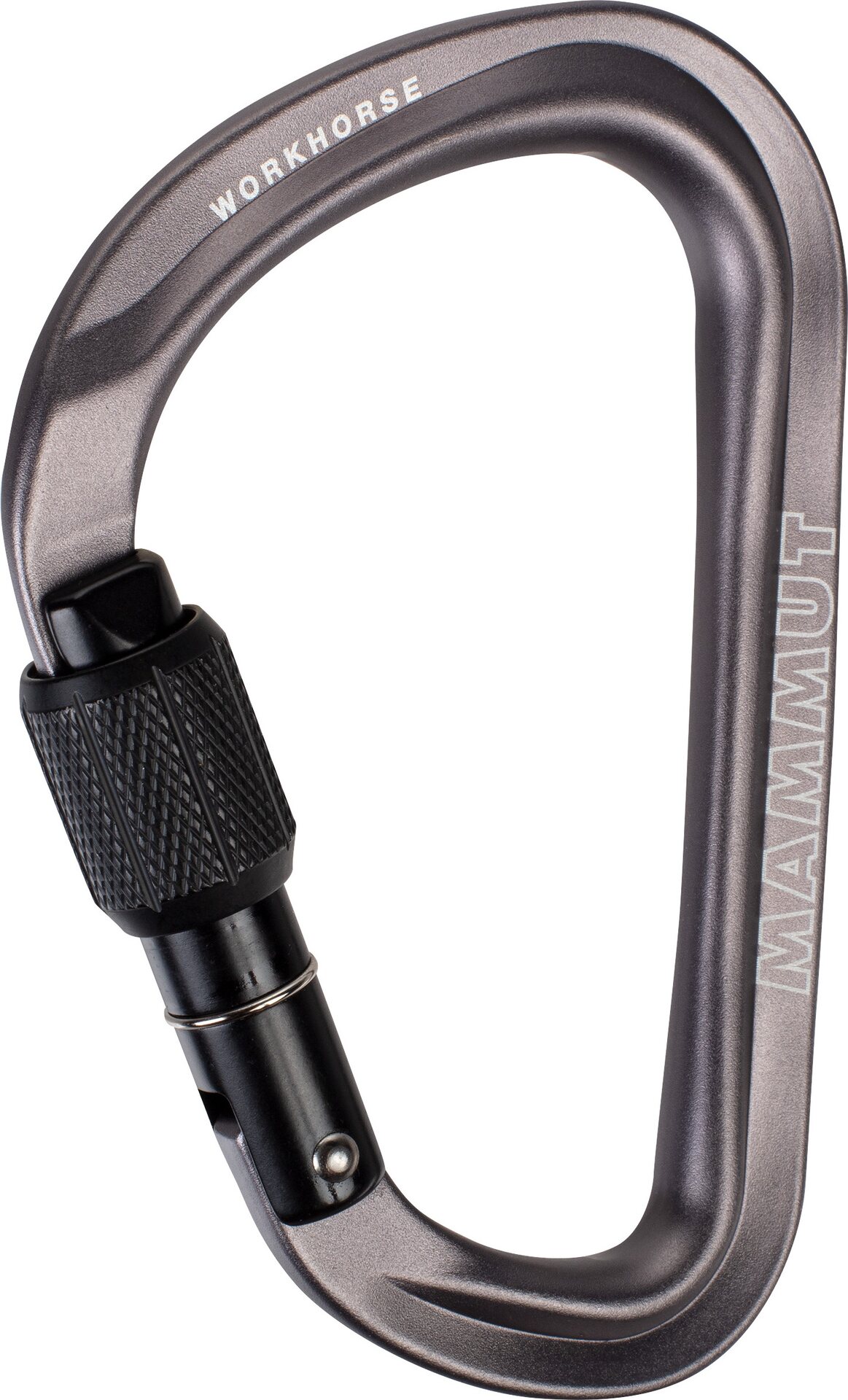 Mammut Workhorse HMS Screw Gate Carabiner Grey