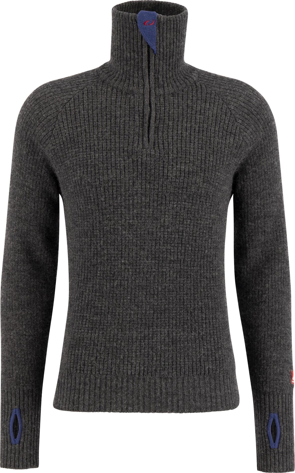 Ulvang Rav Sweater w/zip Charcoal Melange