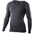 2XU Compression Long Sleeve Top Black/Black