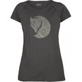 Fjällräven Abisko Trail T-Shirt Print Women Dark Grey (030)