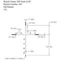 US Optics B-17 3.2-17x50 MIL Scale GAP Reticle