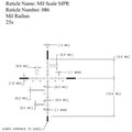 US Optics B-25 (Demo) MIL Scale MPR
