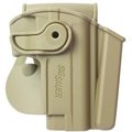 IMI Defense Polymer Retention Paddle Holster Level 2 W/Integrated Magazine Pouch for Sig Sauer Mosquito Desert Tan