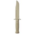 IMI Defense Rubberized Training Knife Desert Tan
