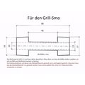 Smo-King Adapter für die Edelstahlflexrohre 16mm Grill-Smo