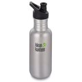Klean Kanteen Classic 532ml (w/Sport Cap) Brushed Stainless