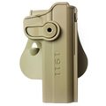 IMI Defense Polymer Retention Paddle Holster Level 2 for 1911 Variants Tan