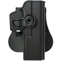 IMI Defense Polymer Retention Paddle Holster Glock 17/22/28/31/34 - Right Hand Black