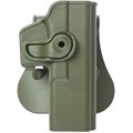 IMI Defense Polymer Retention Paddle Holster Glock 17/22/28/31/34 - Right Hand OD Green