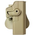 IMI Defense Polymer Retention Paddle Holster for Glock 20/21/28/30/37/38 Tan