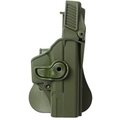 IMI Defense Polymer Retention Paddle Holster Level 3 for Glock 19/23/25/28/32 pistols OD Green