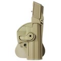 IMI Defense Polymer Retention Paddle Holster Level 3 for H&K USP Compact Tan