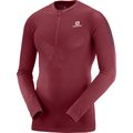 Salomon Exo Motion HZ LS Tee M Biking Red