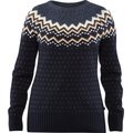 Fjällräven Övik Knit Sweater Womens Dark Navy (555)