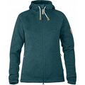 Fjällräven Övik Fleece Hoodie Women Glacier Green