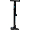 Blackburn Piston 2 Floor Pump Matte Black / Cyan