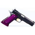 M-Arms MONARCH 2 for 1911 - Set of grips and magwell Purple Alu