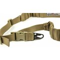 Blue Force Gear UDC Padded Bungee Single Point Sling, HK hook Coyote