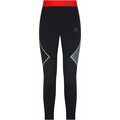 La Sportiva Yoria Pant Mens Black/Poppy