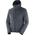 Salomon Snowshelter Teddy Hoodie Mens Ebony