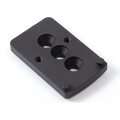 Unity Tactical FAST™ LPVO Mount Offset Optic Adapter Plate RMR/SRO