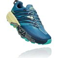 Hoka Speedgoat 4 Womens Provincial Blue/ Luminary Green
