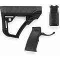 Daniel Defense Buttstock, Pistol Grip & M-LOK Vertical Foregrip Combo Black
