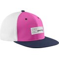 Salomon Trucker Flat Cap Fuchsia Red/Night Sky
