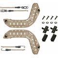Ops-Core FAST, MT, Super High Cut, Skeleton Rails with Bungees including 22 mm Hardware Kit Urban Tan
