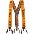 Chevalier Logo Suspenders High Vis Orange