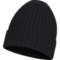 Buff Merino Knitted Hat Norval Graphite