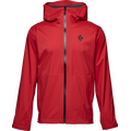 Black Diamond StormLine Stretch Rain Shell Mens Carmine