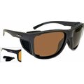 Aqua Ocean Matt Black PolarBasic Brown