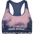 Mons Royale Sierra Sports Bra Denim Tie Dye