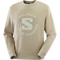 Salomon Outlife Logo Summer Crewneck Pullover Unisex Roasted Cashew