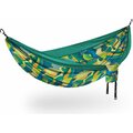 ENO DoubleNest Print Hammock Retro / Emerald