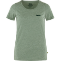 Fjällräven Logo T-Shirt Women Patina Green/ Melange (614-999)