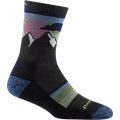 Darn Tough Sunset Ledge Micro Crew Lightweight Womens Charcoal