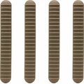 B5 Systems Rail Covers, 4 pack FDE