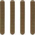 B5 Systems Rail Covers, 4 pack Coyote