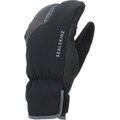 Sealskinz Waterproof Extreme Cold Weather Cycle Split Finger Glove Black/Grey
