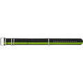 Traser Nato strap 22mm Black - Green 105741