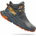 Hoka Trail Code GTX Mens Castlerock/Persimon Orange